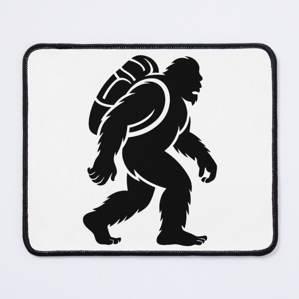 Item preview, Bigfoot With Backpack designed and sold by theartfulaspie.