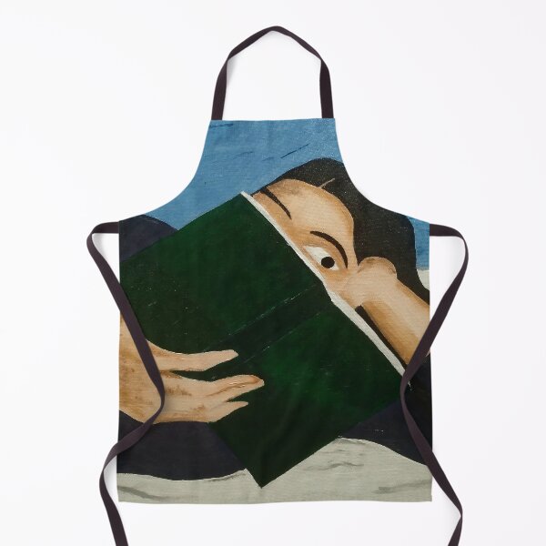Item preview, Art Painting of Mona Lisa reading a book. Character reading. designed and sold by koringaFTS.