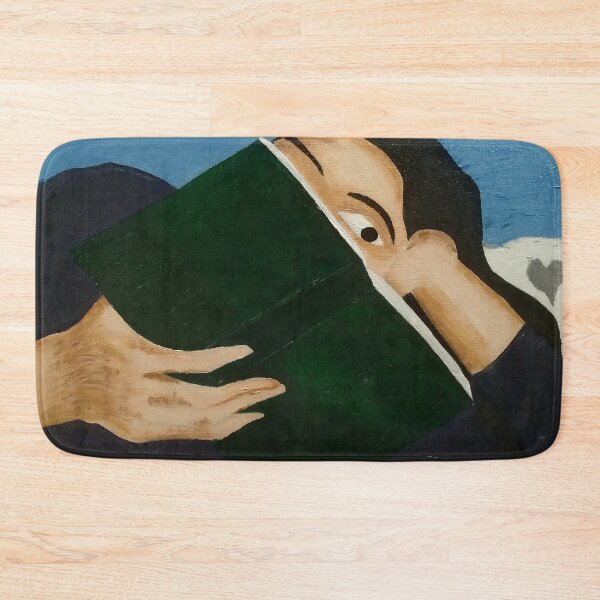 Item preview, Art Painting of Mona Lisa reading a book. Character reading. designed and sold by koringaFTS.