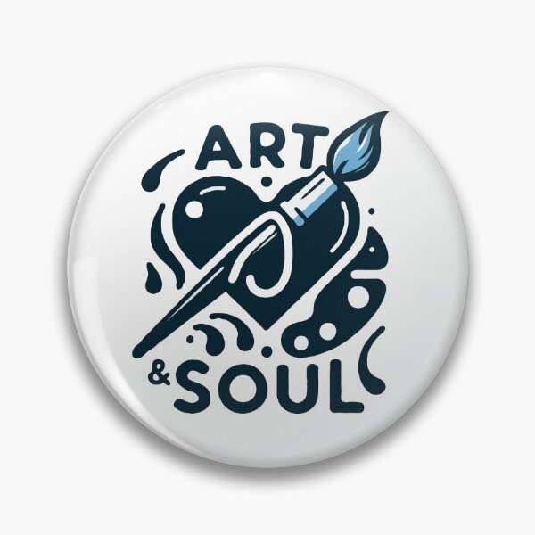 Item preview, Art Soul Art at Heart – Creative Artist Design Gift designed and sold by CyfroweMysli.