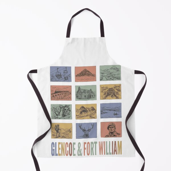 Item preview, Glencoe & Fort William Scotland - Glenfinnan Viaduct and Ben Nevis designed and sold by Loom on the Loch.