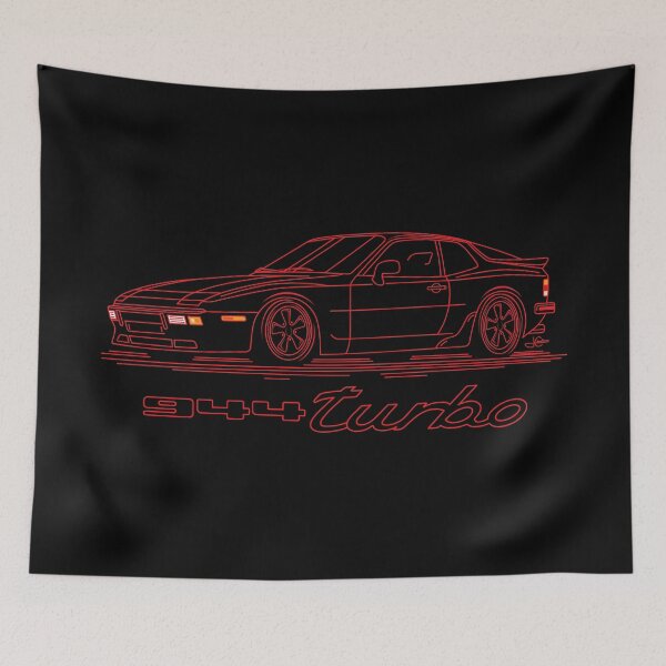 Item preview, 944 Turbo Red Line illustration designed and sold by blackdogshop.