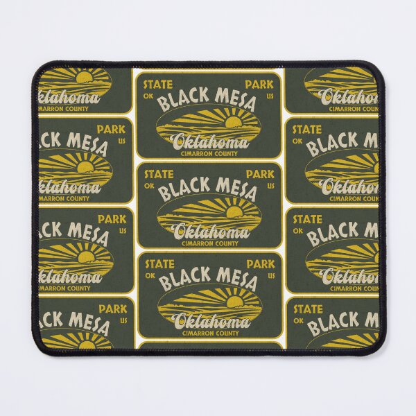 Item preview, Black Mesa State Park, Cimarron County, Oklahoma, badge design designed and sold by Wanderful-roads.