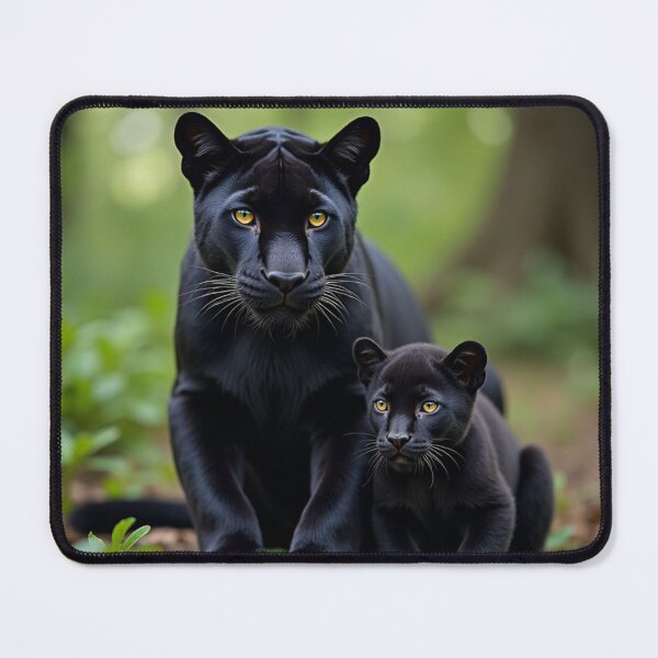 Item preview, Black Panther and her Baby designed and sold by laurakerr.