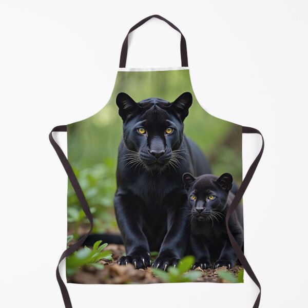 Item preview, Black Panther and her Baby designed and sold by laurakerr.