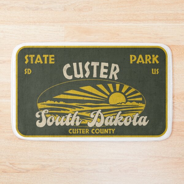 Item preview, Custer State Park, Custer County, South Dakota, badge design designed and sold by Wanderful-roads.