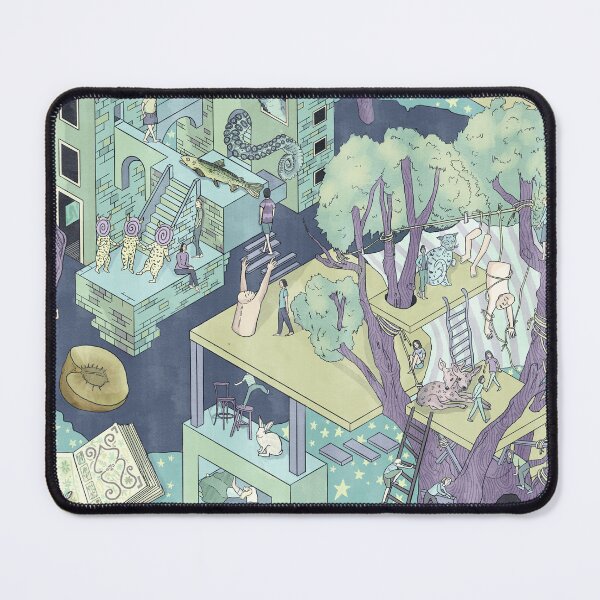 Item preview, Somewhere Else- Surreal Fantasy Lanscape designed and sold by Ally Doctrow.