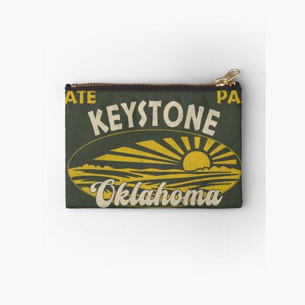 Item preview, Keystone State Park, Tulsa County, Oklahoma, badge design designed and sold by Wanderful-roads.
