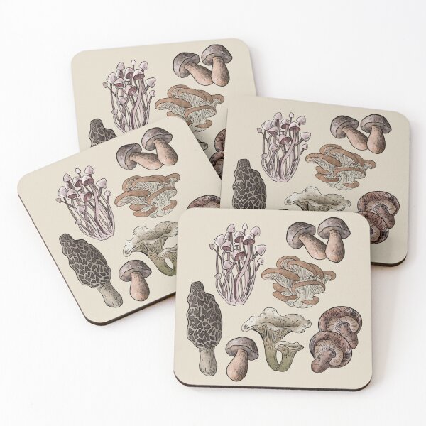 Item preview, Mushroom Sticker Pack designed and sold by Ally Doctrow.