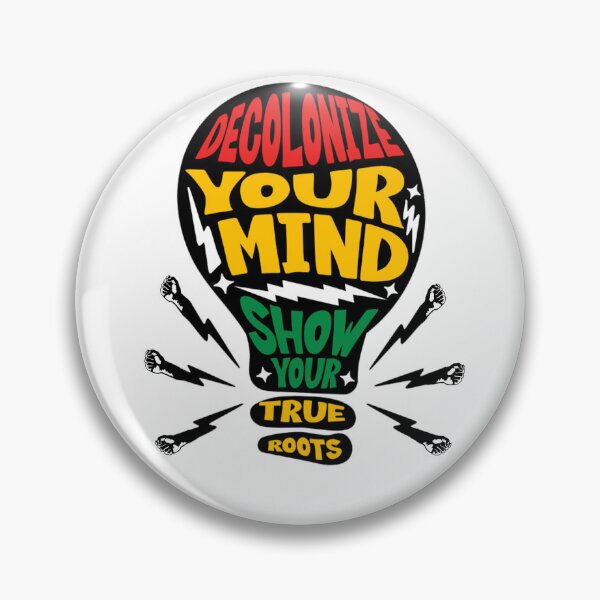 Item preview, Decolonize Your Mind Afrocentric Pan African Design designed and sold by Youngkev-arts.