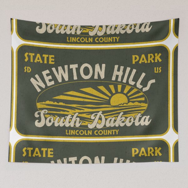 Item preview, Newton Hills State Park, Lincoln County, South Dakota, badge design designed and sold by Wanderful-roads.