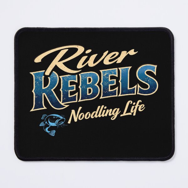 Item preview, River Rebels Shirt – Noodling Life Catfish Fishing Design for Fishermen & River Lovers designed and sold by WildWonderfulWear.