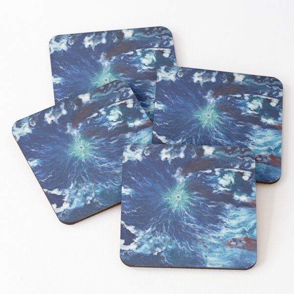 Item preview, Eye of the Ocean – Abstract Ocean Storm Art  designed and sold by TheMarketplaceworld.