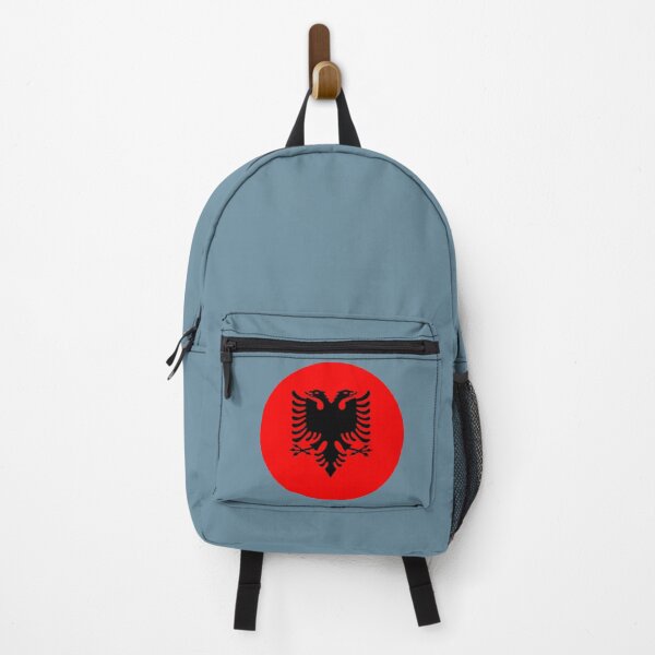 Item preview, Albania Round Flag Albanian Patriotic Heritage designed and sold by NTGUILTY.