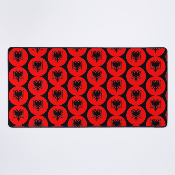 Item preview, Albania Round Flag Albanian Patriotic Heritage designed and sold by NTGUILTY.