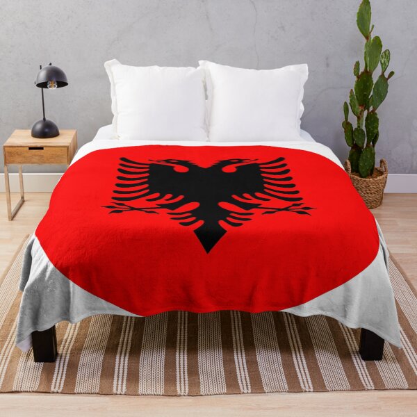 Item preview, Albania Round Flag Albanian Patriotic Heritage designed and sold by NTGUILTY.