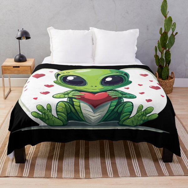Item preview, The Green Alien of Sweet Affection designed and sold by GBD888.