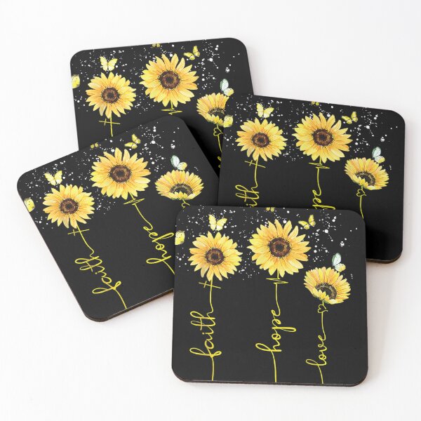 Item preview, hristian for Women Sunflower Faith Hope Love designed and sold by otaku.edwardj.