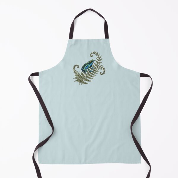 Item preview, Blue Poison Dart Frog on Botanical Ferns designed and sold by BirdsnStuff.