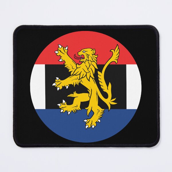 Item preview, Benelux Round Flag Union Patriotic Heritage designed and sold by NTGUILTY.
