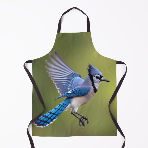 Item preview, blue jay in flight designed and sold by laurakerr.