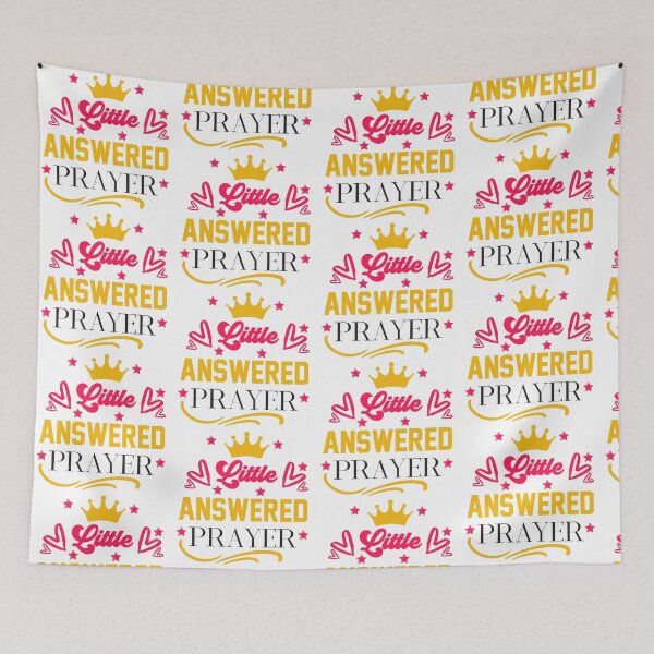 Item preview, Little Answered Prayer - Cute Baby Miracle New Parent Newborn Gift designed and sold by FuzionRaptor.
