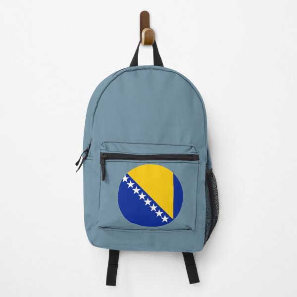 Item preview, Bosnia and Herzegovina Round Flag Patriotic Heritage designed and sold by NTGUILTY.