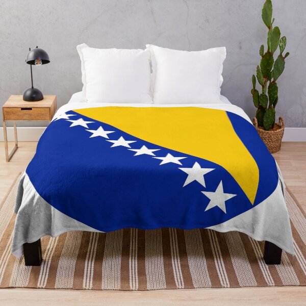 Item preview, Bosnia and Herzegovina Round Flag Patriotic Heritage designed and sold by NTGUILTY.