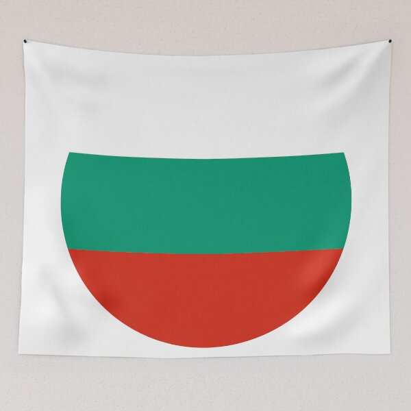 Item preview, Bulgaria Round Flag Bulgarian Patriotic Heritage designed and sold by NTGUILTY.