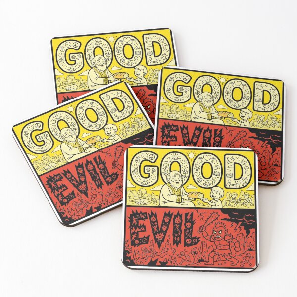 Item preview, Good vs Evil Contrast Design designed and sold by Imaginarium of Chaos falcon88 .