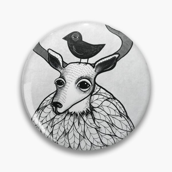 Item preview, Winter Deer  designed and sold by Lulu Twig.