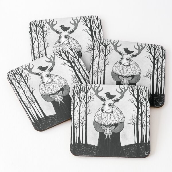 Item preview, Winter Deer  designed and sold by Lulu Twig.