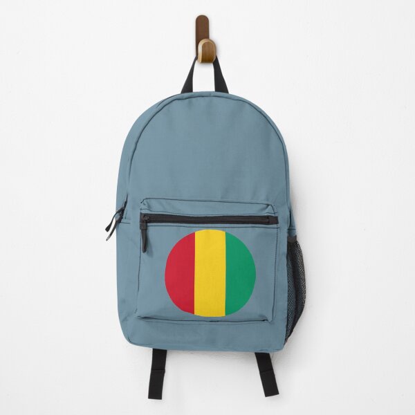 Item preview, Guinea Round Flag Guinean Patriotic Heritage designed and sold by NTGUILTY.