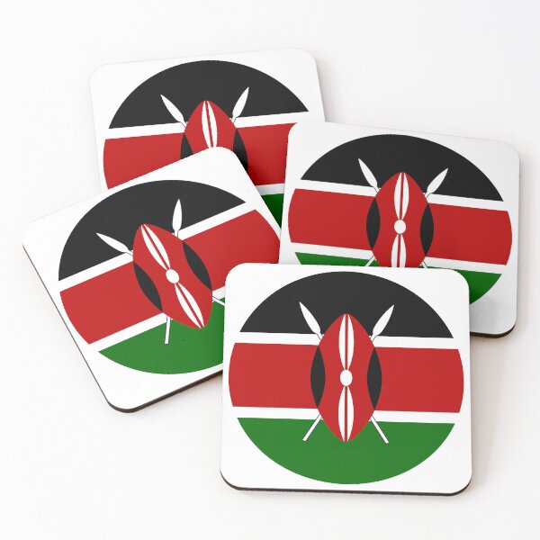Item preview, Kenya Round Flag Kenyan Patriotic Heritage designed and sold by NTGUILTY.