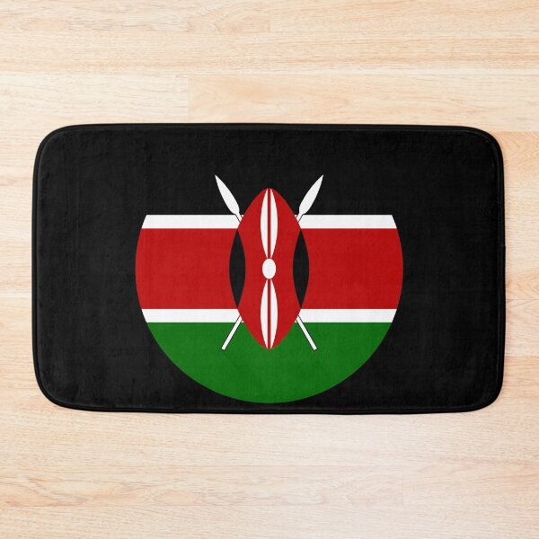 Item preview, Kenya Round Flag Kenyan Patriotic Heritage designed and sold by NTGUILTY.