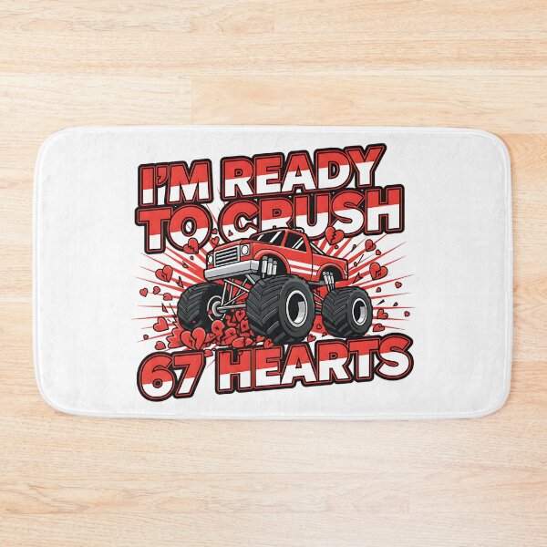 Item preview, im ready to crush 67 hearts funny boys valentines designed and sold by ArtDesignTp.