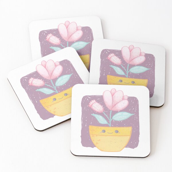 Item preview, Blooming – Cute Plant Pot Illustration designed and sold by Pupy-Preppy-Pop.