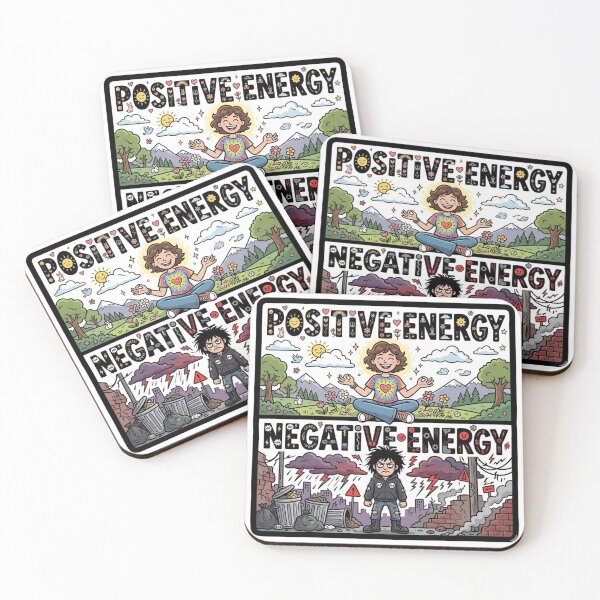 Item preview, Positive vs Negative Energy designed and sold by Imaginarium of Chaos falcon88 .