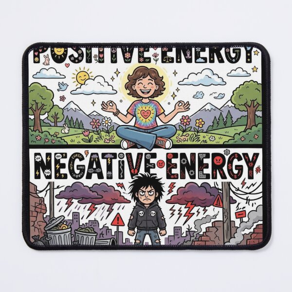 Item preview, Positive vs Negative Energy designed and sold by Imaginarium of Chaos falcon88 .