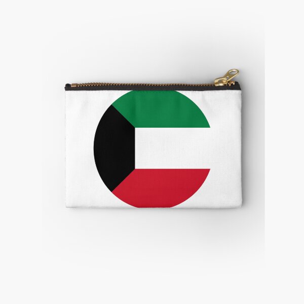 Item preview, Kuwait Round Flag Kuwaiti Patriotic Heritage designed and sold by NTGUILTY.