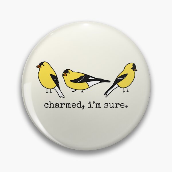Item preview, Charm of Goldfinches, Funny Finch Lover, Bird Lover Gift designed and sold by breannehope.