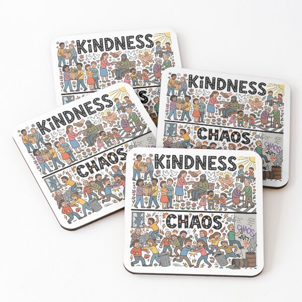 Item preview, Kindness vs Chaos Design designed and sold by Imaginarium of Chaos falcon88 .