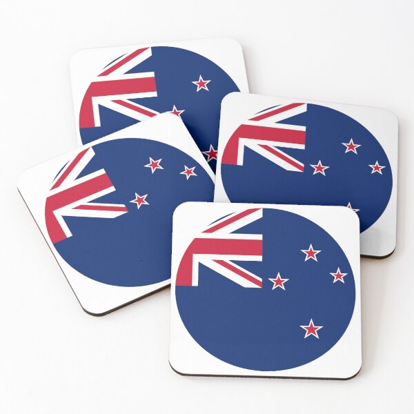Item preview, New Zealand Round Flag Kiwi Patriotic Heritage designed and sold by NTGUILTY.