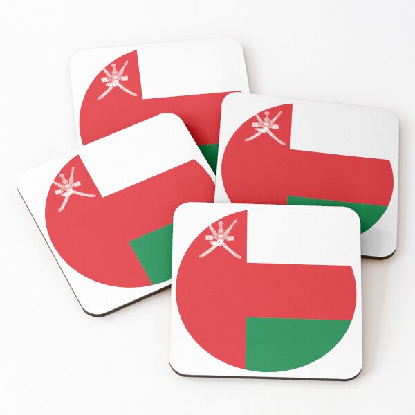 Item preview, Oman Round Flag Omani Patriotic Heritage designed and sold by NTGUILTY.