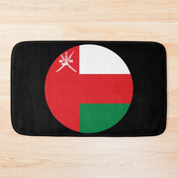 Item preview, Oman Round Flag Omani Patriotic Heritage designed and sold by NTGUILTY.