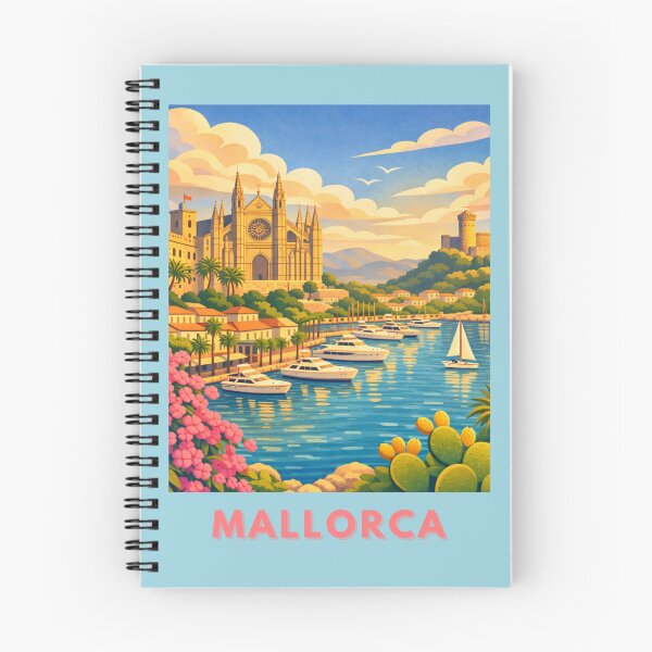Item preview, Palma de Mallorca Spain Travel Poster designed and sold by MatthewHeights.