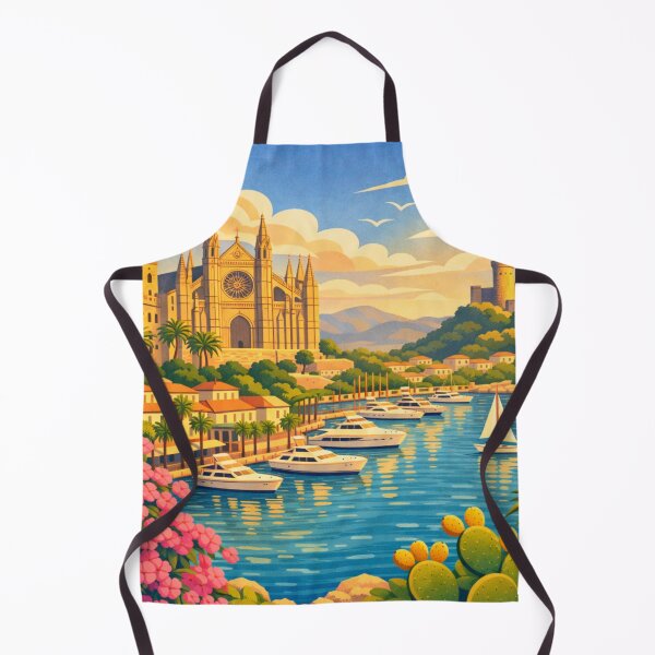 Item preview, Palma de Mallorca Spain Travel Poster designed and sold by MatthewHeights.