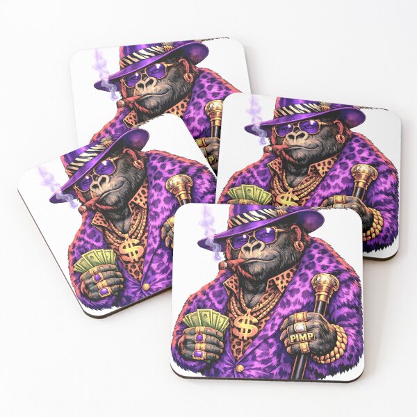 Item preview, Gorilla Pimp Graphic designed and sold by OGKingCreations.
