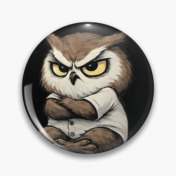 Item preview, Don't Mess with Old Ladies Born in May Funny Birthday Owl designed and sold by otaku.edwardj.