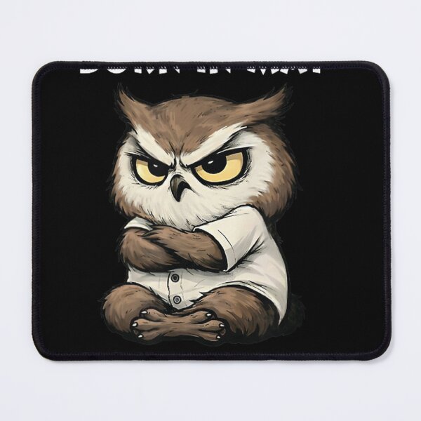 Item preview, Don't Mess with Old Ladies Born in May Funny Birthday Owl designed and sold by otaku.edwardj.